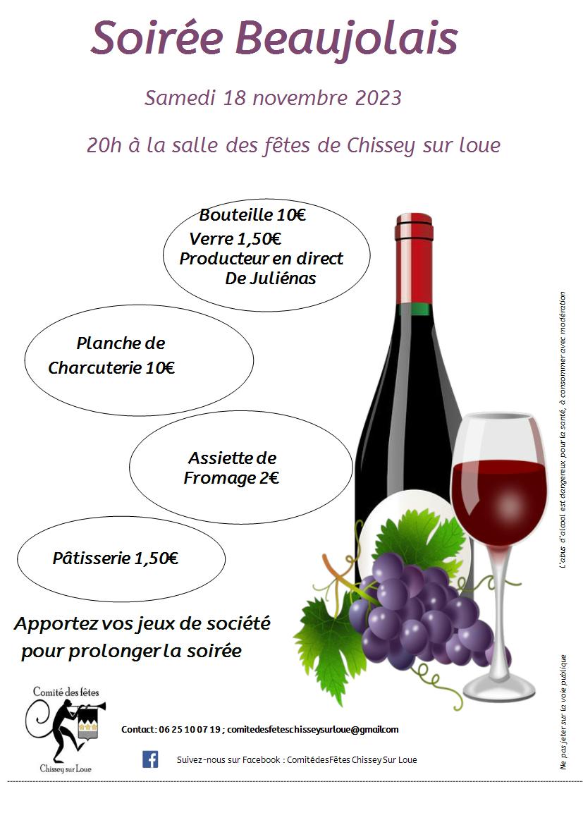 soiree beaujolais